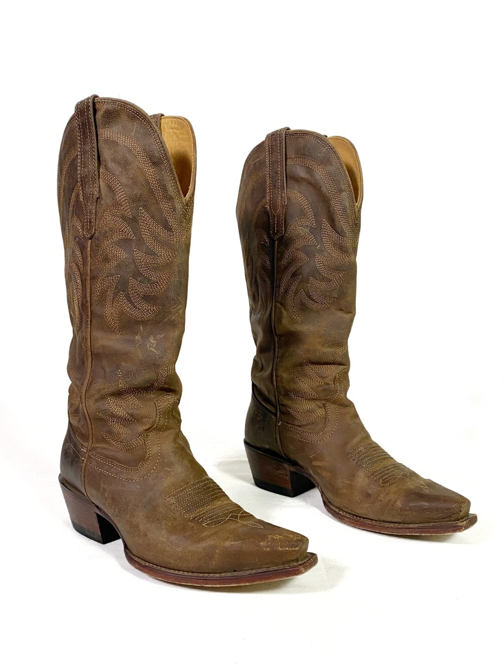Tecovas The Annie Western Boots Cafe Goat